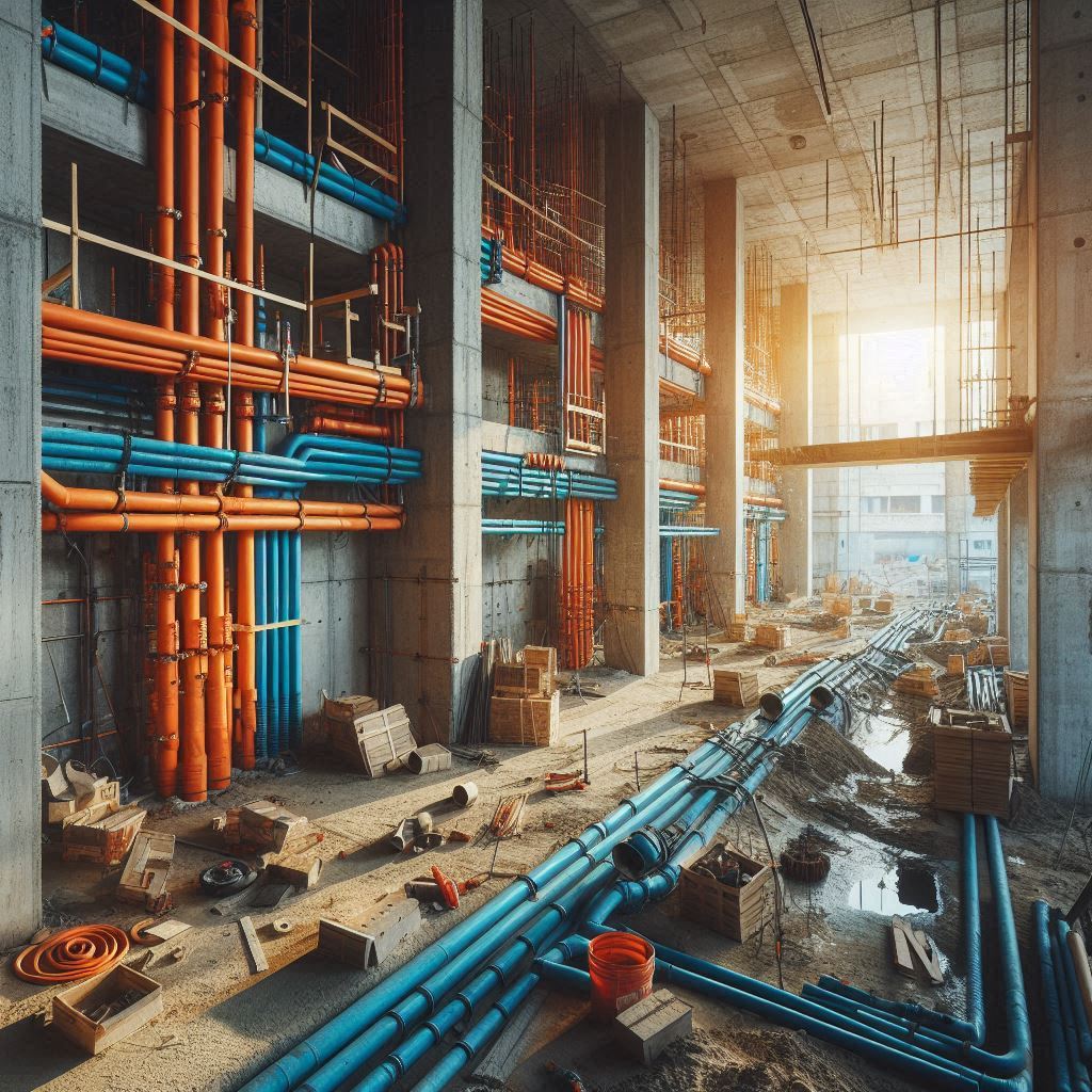 Puedo usar tuberia naranja para el agua? Aprendé aquí por qué cada área tiene su rpopio color.