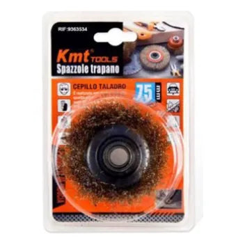Grata cepillo de alambre cónico 75mm 6p/72ferreteria-online-barata