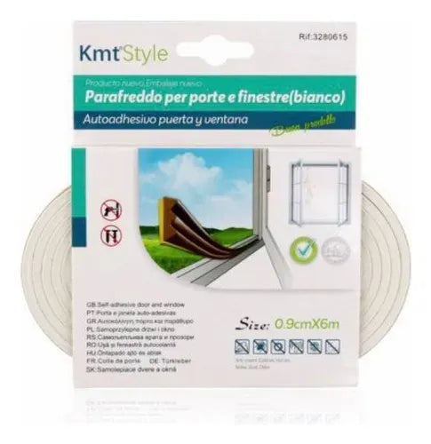 Burlete Perfil E Aislante Térmico Puerta Ventana 6mx9x4mmferreteria-online-barata