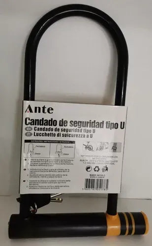 Candado Para Bicicletas Y Motos Anti-robo Tipo U-lockferreteria-online-barata