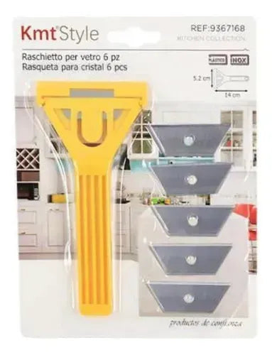 Espátula Raspador De Vidrio Y Superficies Con Hojas Extraferreteria-online-barata