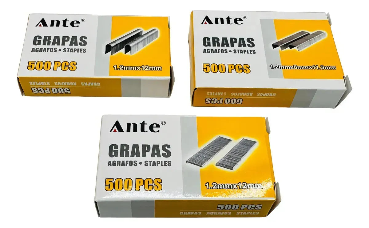 MAQUINA ENGRAPADORA PROFESIONAL 3 EN 1 + 1500 GRAPAS + maleta de transporteferreteria-online-barata