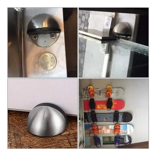 Tope De Puerta Niquel Redondo Media Luna 1 Undferreteria-online-barata