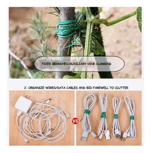 Alambre Rollos Galvanizado Jardin Plantas 30m Verdeferreteria-online-barata