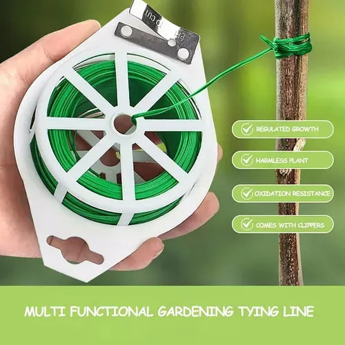 Alambre Rollos Galvanizado Jardin Plantas 30m Verdeferreteria-online-barata