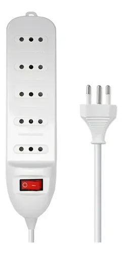 Alargador Zapatilla 5 Enchufes Certificado 3m + Interruptorferreteria-online-barata