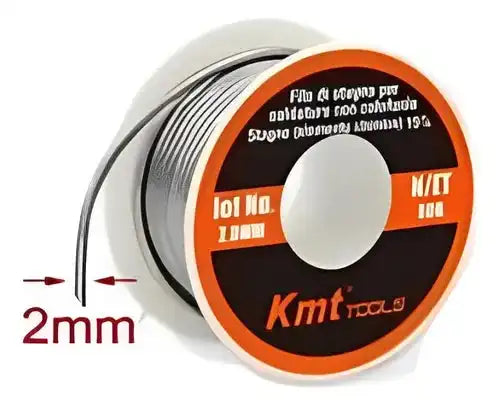 Alambre De Estaño Para Soldar 2mm + Rosinferreteria-online-barata