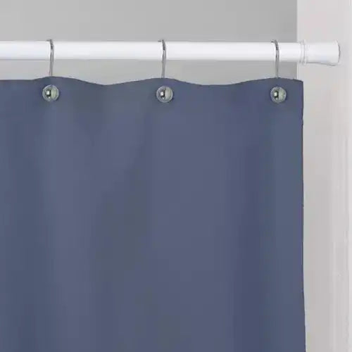 Barra De Baño 110-200cms Cortina De Ducha Acero Color Blancoferreteria-online-barata