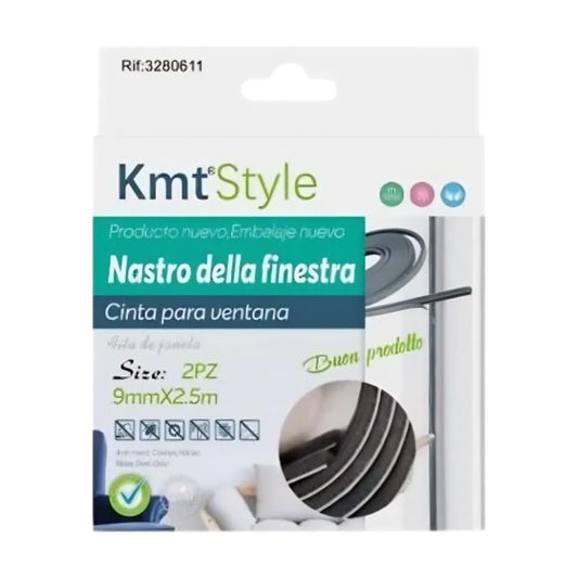 Cinta/cepillo Burlete Aislante Térmico Puerta/ventana 5x9ferreteria-online-barata