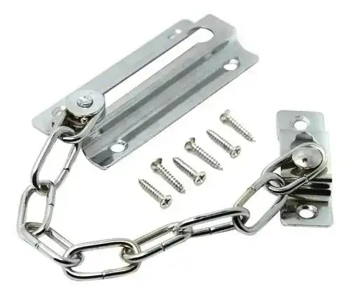 Cadena De Seguridad Para Puertas 2pcs Fácil Instalaciónferreteria-online-barata
