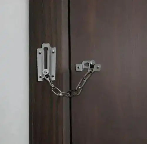 Cadena De Seguridad Para Puertas 2pcs Fácil Instalaciónferreteria-online-barata