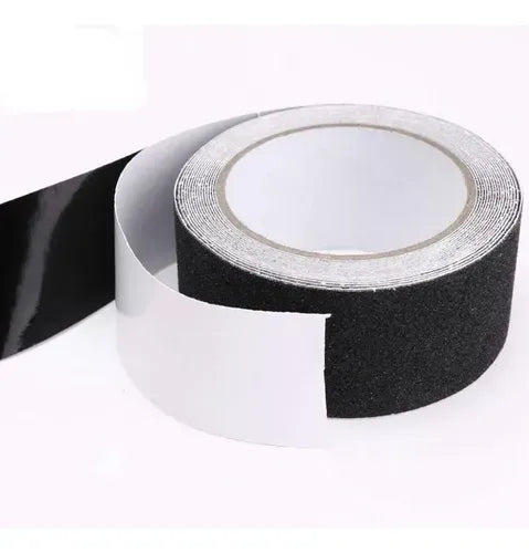 CINTA ANTIDESLIZANTE GRIS 5MT X 25MM ADHESIVA PARA PISO MARCA ANTEferreteria-online-barata