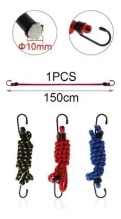 Cuerda Elastica 150cm Eslinga Amarre Pulpo Con Ganchoferreteria-online-barata
