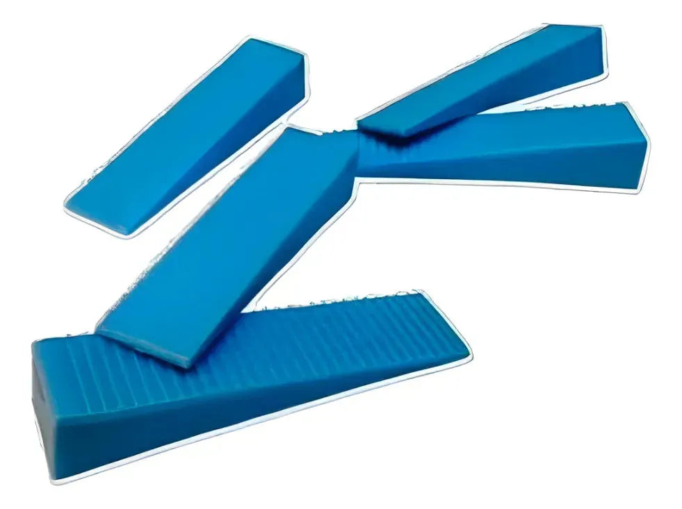 Cuñas De Nivelación Para Cerámica Y Porcelanato 100pcs Color Azulferreteria-online-barata