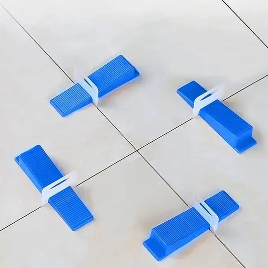 Cuñas De Nivelación Para Cerámica Y Porcelanato 100pcs Color Azulferreteria-online-barata
