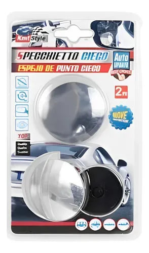 Pack De 2 Espejos Auxiliar Ojo Pez Ciego Retrovisores Eficazferreteria-online-barata