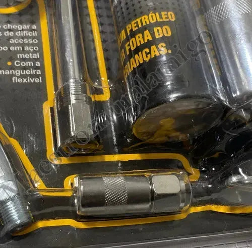 Grasera Manual Mini Pistola Engrasadora De Acero 5 Piezasferreteria-online-barata