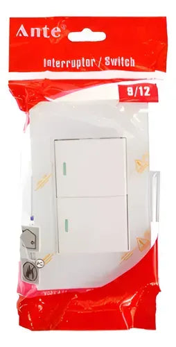 Interruptor Doble 9/15 Blanco 16a 250v Certif. Sec Anteferreteria-online-barata