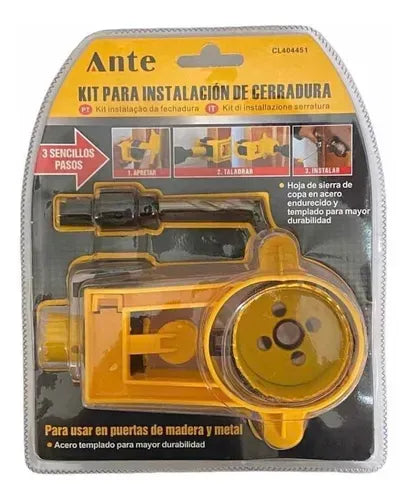 Kit De Instalación Cerradura O Chapa Para Puerta.ferreteria-online-barata