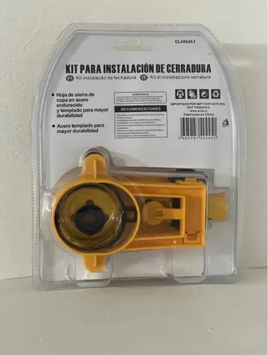 Kit De Instalación Cerradura O Chapa Para Puerta.ferreteria-online-barata