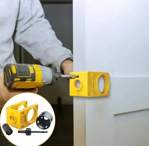 Kit Instalación Cerradura Para Puerta Cerrojo Chapa Juegoferreteria-online-barata