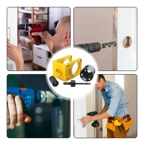 Kit Instalación Cerradura Para Puerta Cerrojo Chapa Juegoferreteria-online-barata