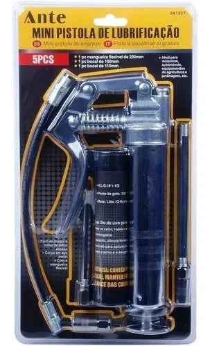Pistola Grasera Manual De Mano 5 Piezas Miniferreteria-online-barata