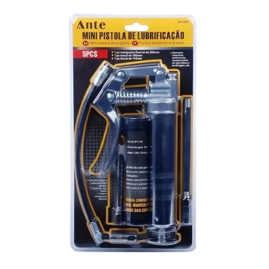 Grasera Manual Mini Pistola Engrasadora De Acero 5 Piezasferreteria-online-barata