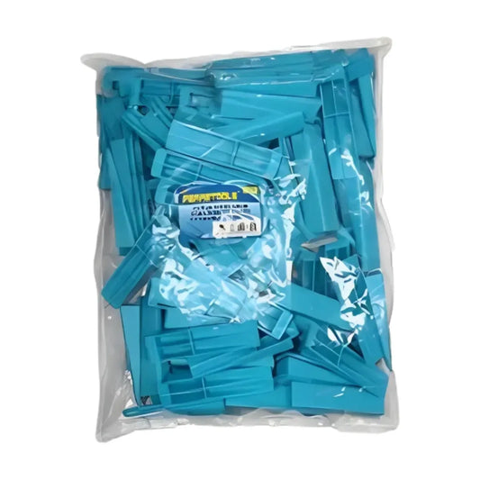 Cuñas De Nivelación Para Cerámica Y Porcelanato 100pcs Color Azulferreteria-online-barata