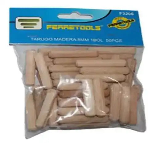Tarugo De Madera 6mm Bolsa 50und Resistenteferreteria-online-barata