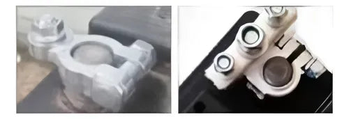Par Terminales Bornes Batería Auto 12/24v Positivo/negativoferreteria-online-barata