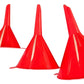 Embudo De Cocina Akilda Embudo Plástico Color Rojoferreteria-online-barata