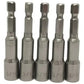 Juego Punta De Dados Para Taladro 5/16 5pcs 65mmferreteria-online-barata