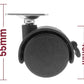 Ruedas giratorias para muebles 40mm pack 4 uniferreteria-online-barata