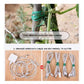 Alambre Rollos Galvanizado Jardin Plantas 30m Verdeferreteria-online-barata