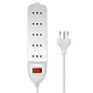 Alargador Zapatilla 5 Enchufes Certificado 5m Switch Blancoferreteria-online-barata