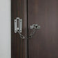 Cadena De Seguridad Para Puertas 2pcs Fácil Instalaciónferreteria-online-barata