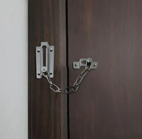 Cadena De Seguridad Para Puertas 2pcs Fácil Instalaciónferreteria-online-barata