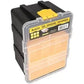 Caja Modular Desmontable Piezas Pequeñas 220x155x120mm Ante Color Negroferreteria-online-barata