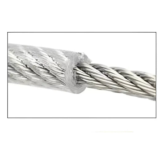 Cuerda Pvc Con Alambre De Acero Para Colgar Ropa 20mtferreteria-online-barata