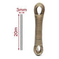 Cuerda Pvc Con Alambre De Acero Para Colgar Ropa 20mtferreteria-online-barata