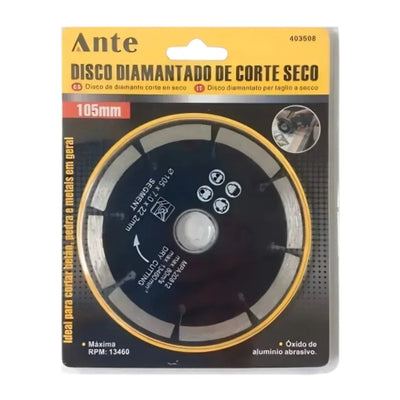 Disco diamantado continuo 105mmferreteria-online-barata