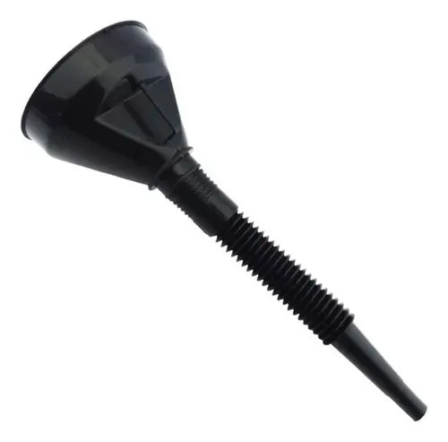 Embudo Plástico Cuello Flexible Mango Multiuso Con Filtroferreteria-online-barata