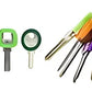 Identificador De Llave Goma 4 Color Surtido Seguridadferreteria-online-barata