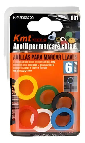 Identificador De Llave Goma 4 Color Surtido Seguridadferreteria-online-barata