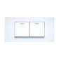 Interruptor Doble 9/15 Blanco 16a 250v Certif. Sec Anteferreteria-online-barata