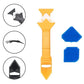 Kit Raspador Calafateo Removedor Y Alisador De Silicona 3pcsferreteria-online-barata