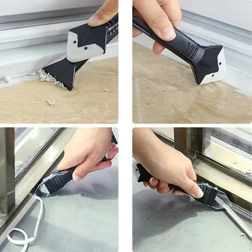 Kit Raspador Calafateo Removedor Y Alisador De Silicona 3pcsferreteria-online-barata