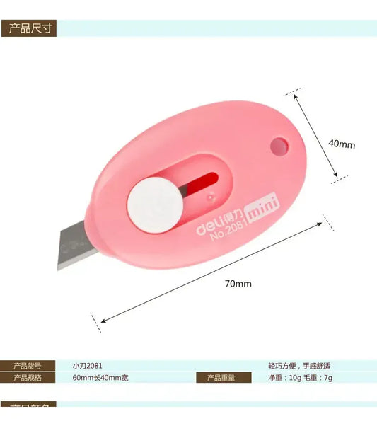 Mini Corta Carton Cutter Colores Portatilferreteria-online-barata