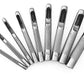 Kit Set Juego Sacabocado Saca Bocado Golpe De Impacto 9 Pcsferreteria-online-barata